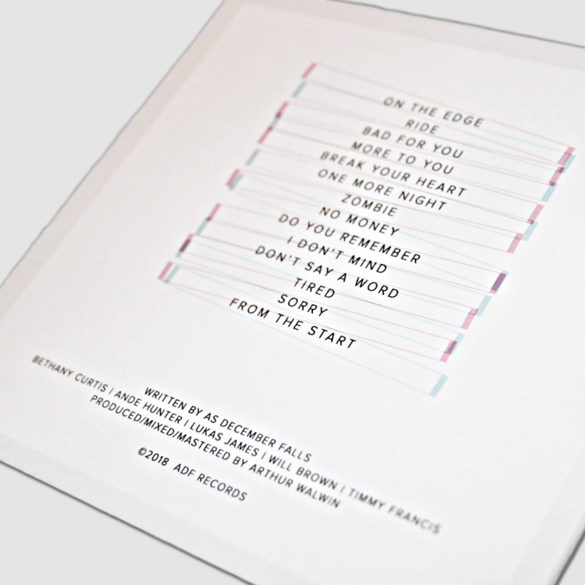 Signed, Self-Titled Album - CD - Image 3